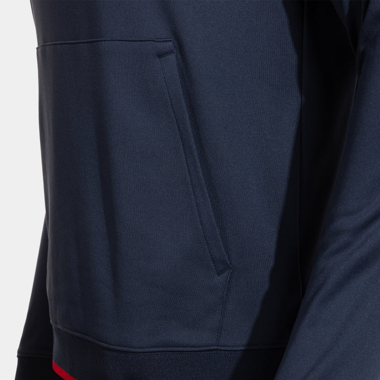 Joma KAPUZENPULLOVER COMBI PREMIUM MARINE ROT