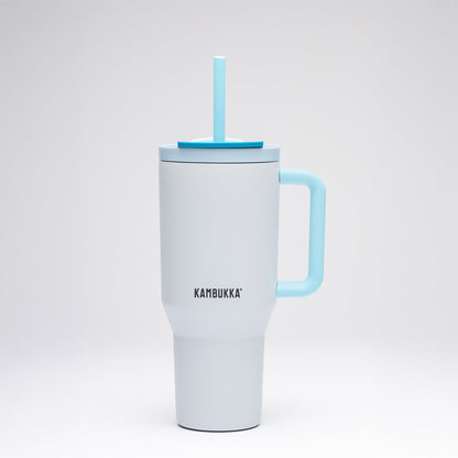 Trinkflasche Kambukka Tumbler 950 ml mit Strohhalm