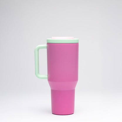 Trinkflasche Kambukka Tumbler 950 ml mit Strohhalm