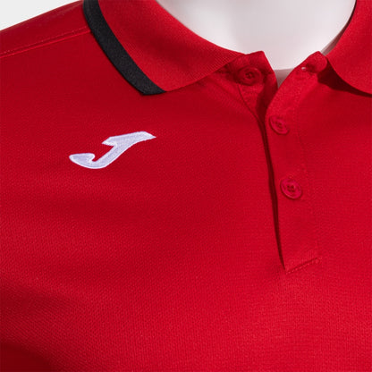 Joma KURZÄRMELIGES POLOSHIRT COMBI PREMIUM ROT SCHWARZ