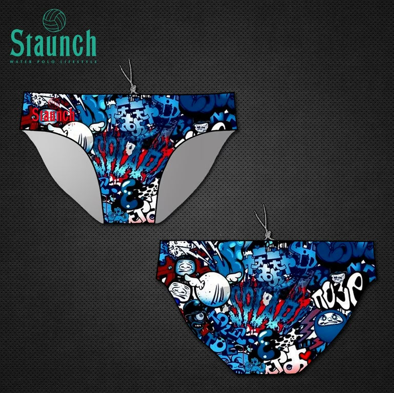 Badehose Staunch Graffiti Herren