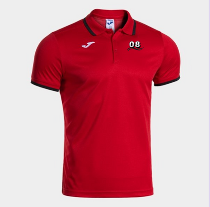 Joma KURZÄRMELIGES POLOSHIRT COMBI PREMIUM ROT SCHWARZ