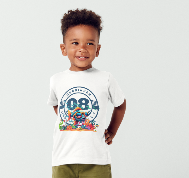 Kinder Heavy Cotton Youth T- Shirt inklusive einem Druck nach Wahl