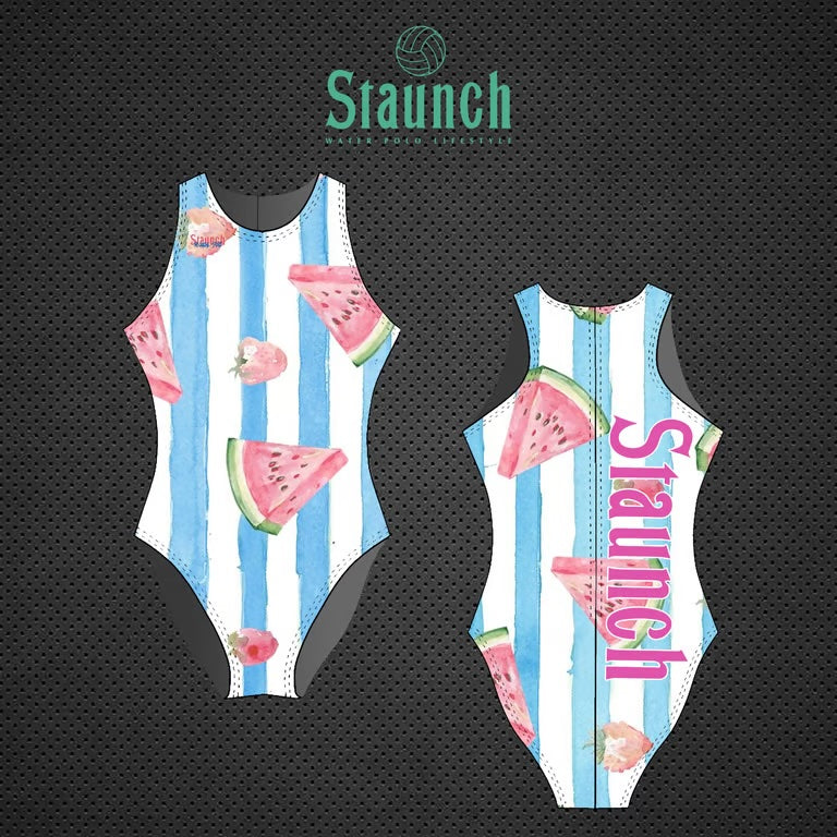 Badeanzug / Wasserballanzug Staunch Watermelon